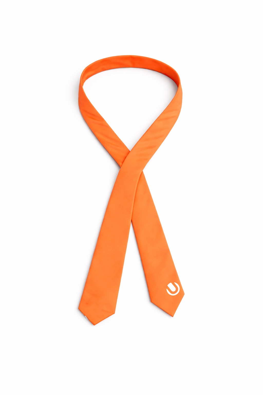 kravata UMBRELLA - oranžová