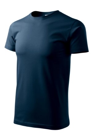 BASIC 129 tričko pánské kr.ruk. - námořní modrá