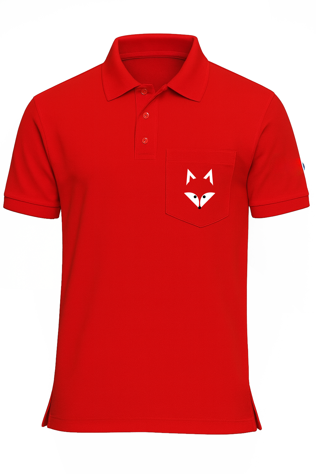 Polokošile unisex kr.ruk. - červená - FOXPOST