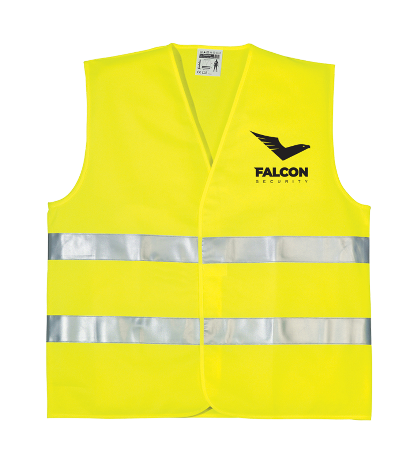OXFORD vesta HiVis YELLOW potisk Falcon