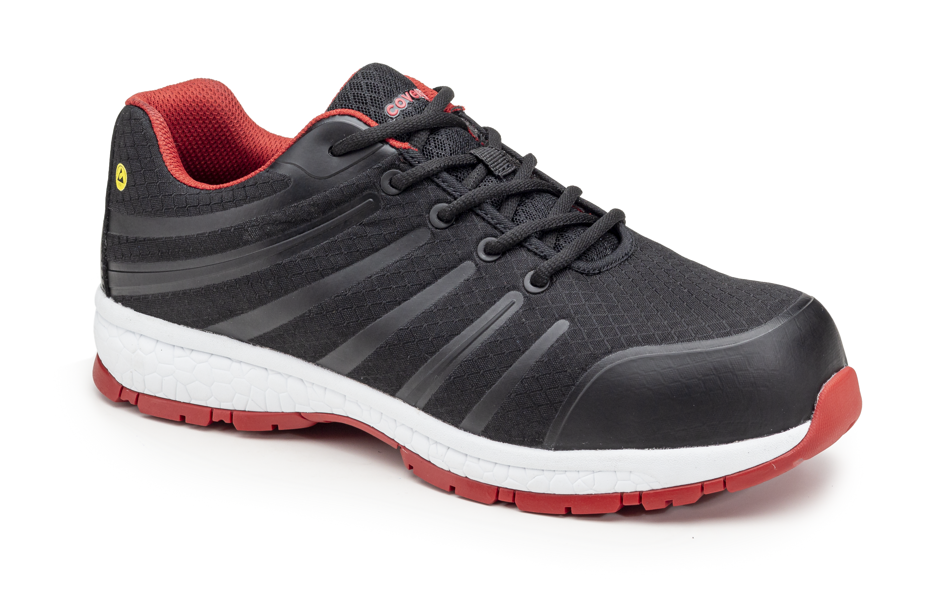 Galaxite S1P polobotka unisex - černá/červená