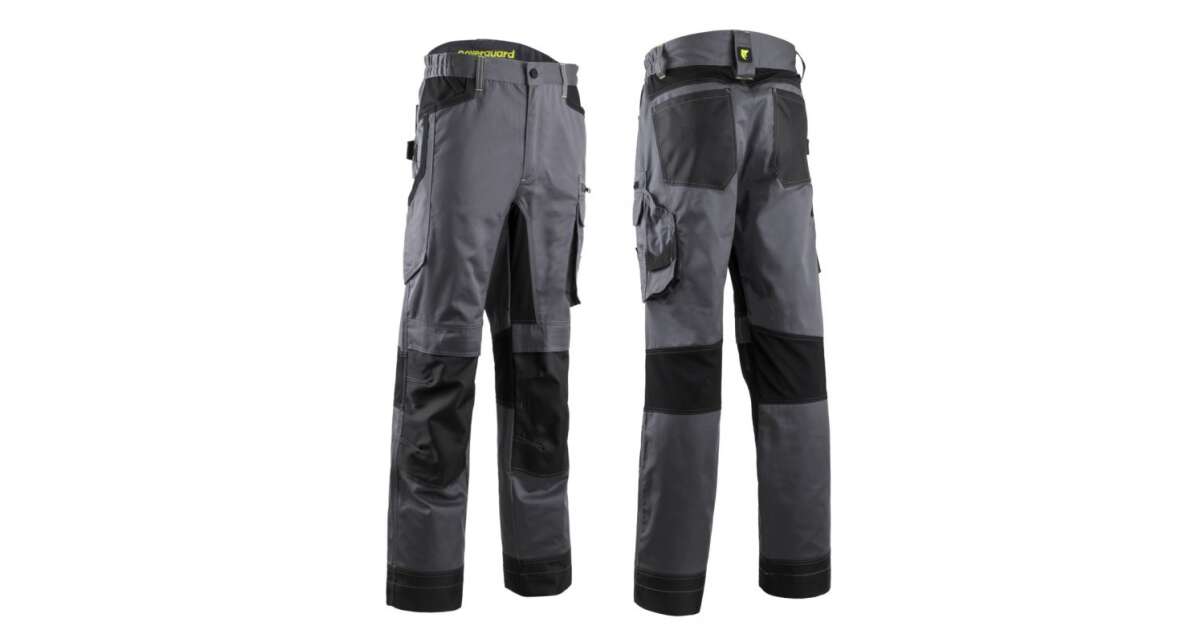 BARU kalhoty unisex pasové - šedá