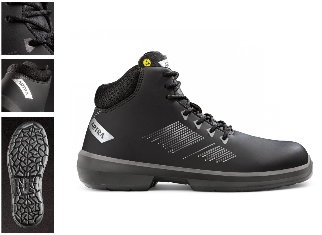 ARRIVAL 855 S3 CI obuv kotníková - černá