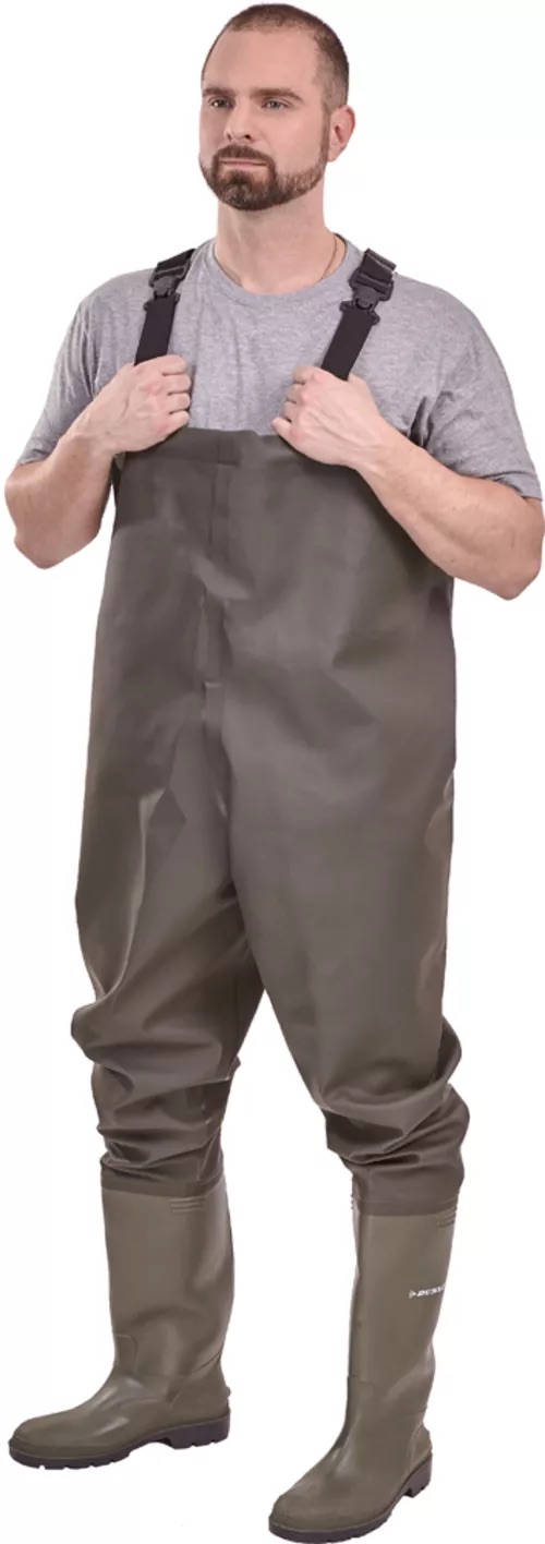 Holínky DUNLOP AQUACHEST - zelená