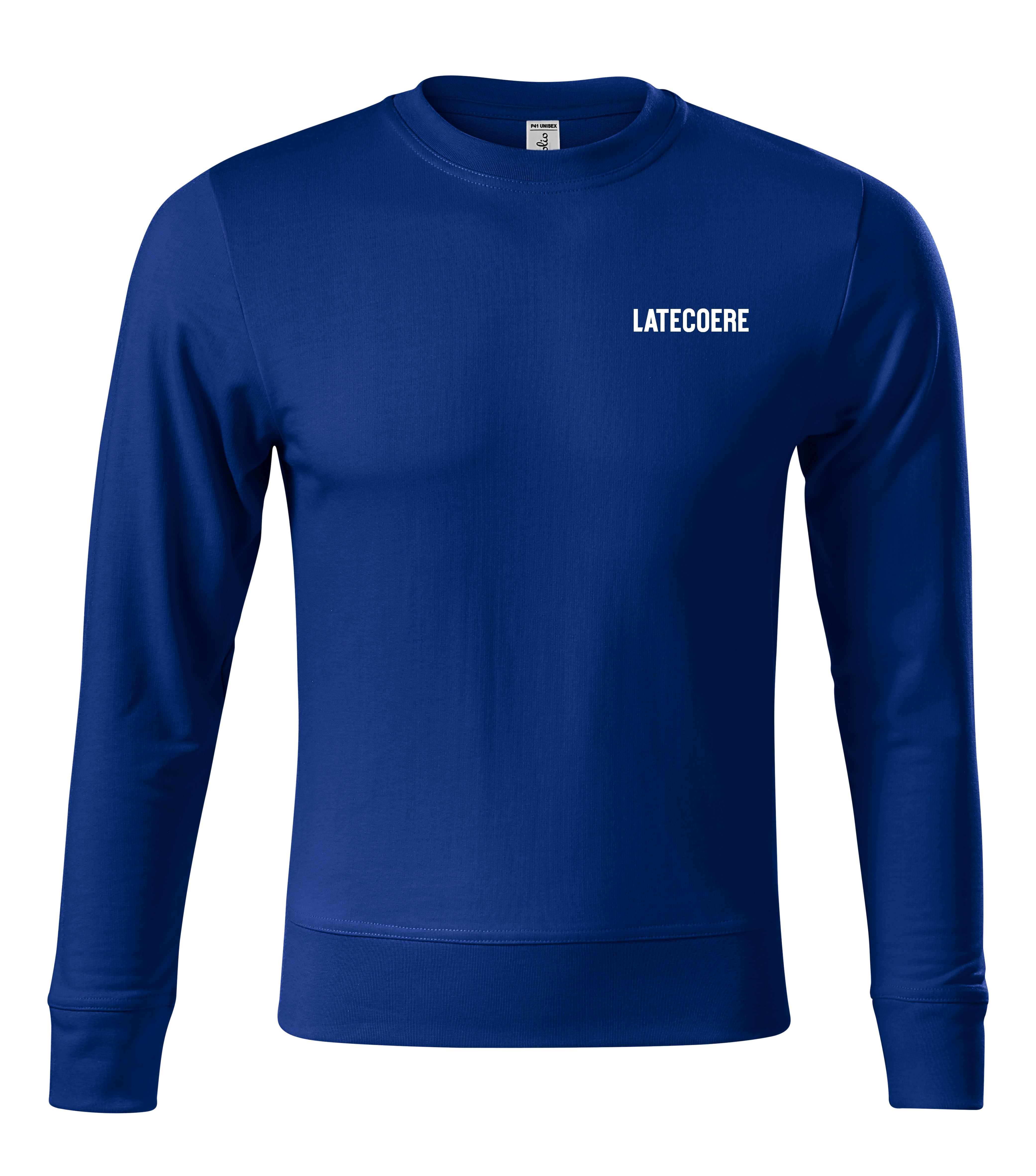 ZERO Mikina unisex - královská modrá - s potiskem Latecoere
