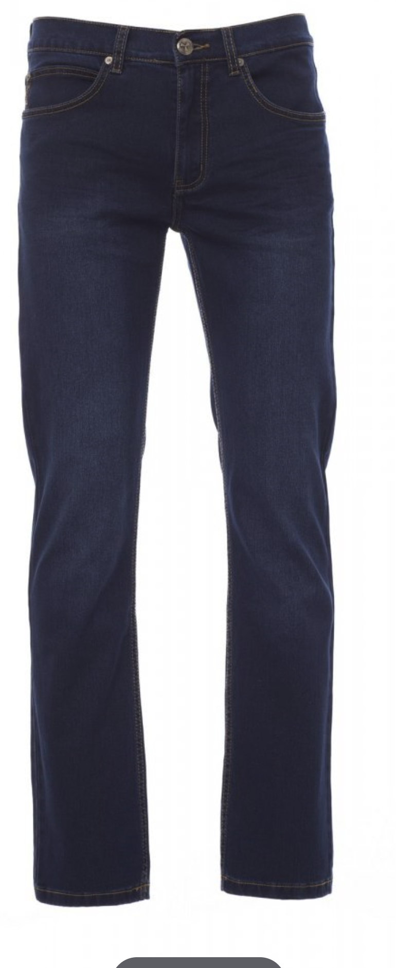 MUSTANG denim stretch kalhoty pánské pasové - tmavě modrá