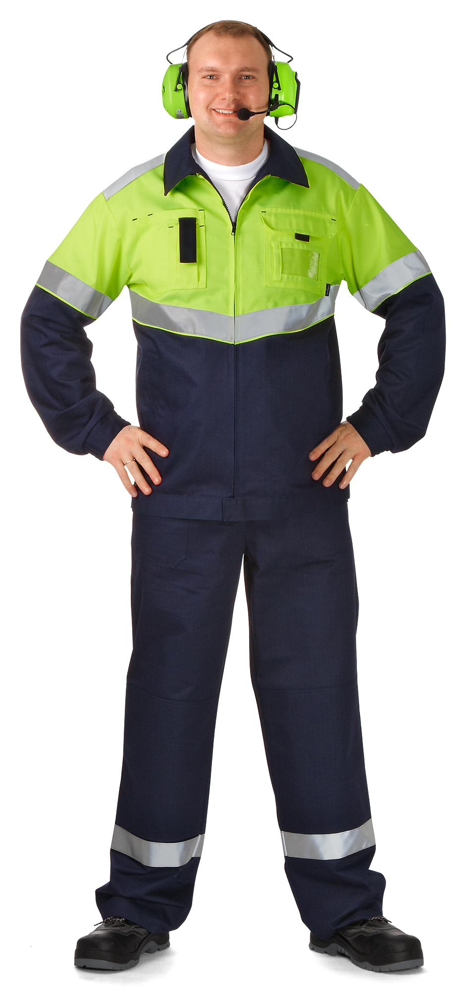 OPERATOR HIGH-VIS Bunda pánská letní z antistatické tkaniny