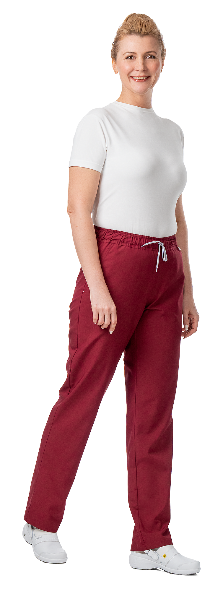 OMEGA Kalhoty unisex vínové