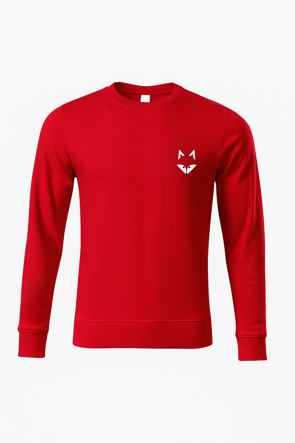 Mikina unisex - červená - FOXPOST