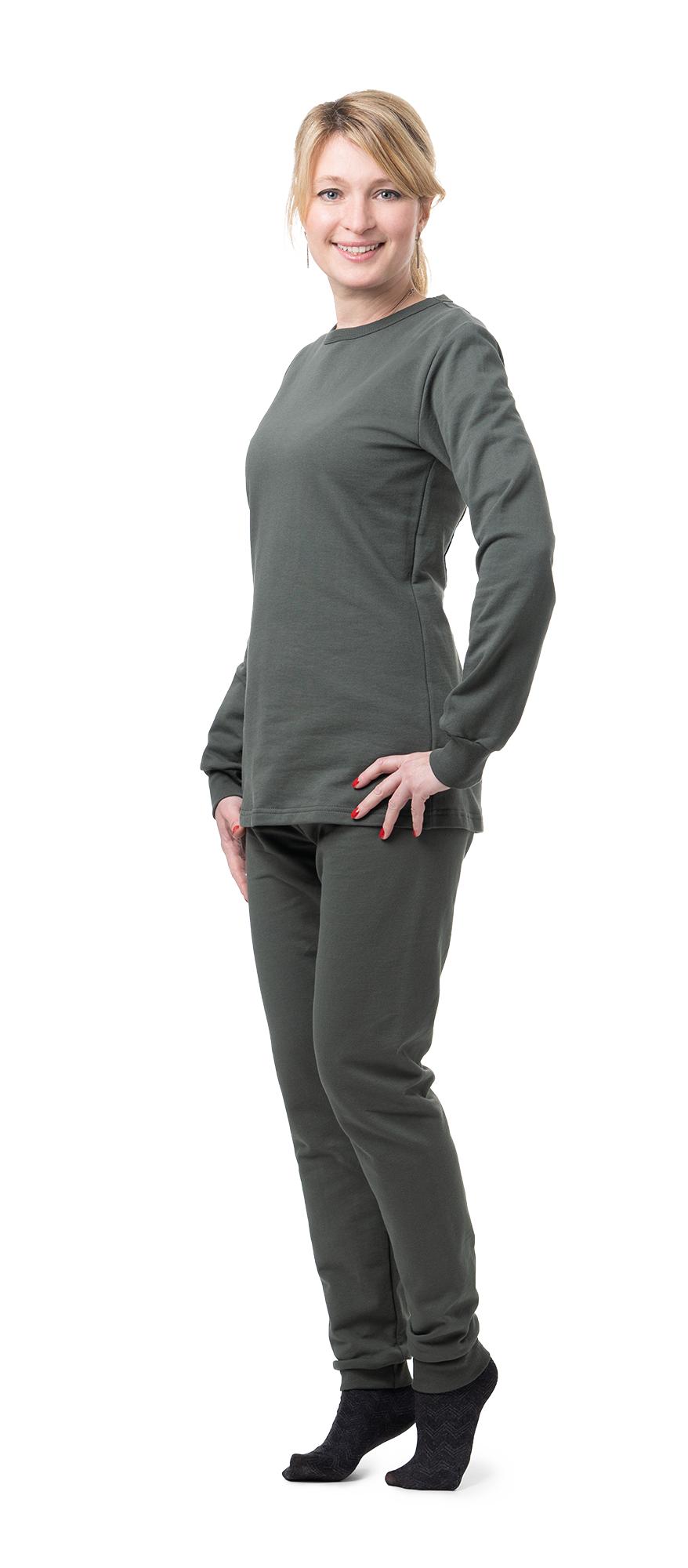 RÁKOS Dámské termoprádlo z česané bavlny