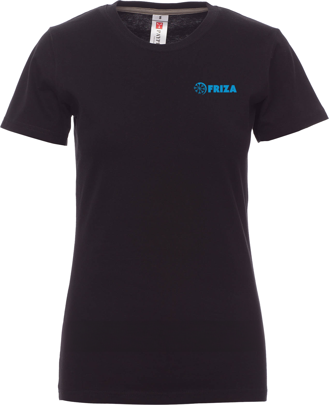 SUNRISE LADY tričko dámské kr.ruk. - černá - potisk Friza