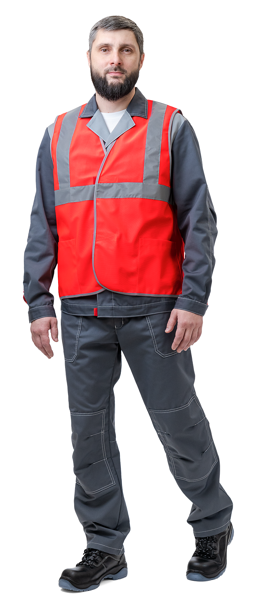 EKONOM Vesta, reflexní červená