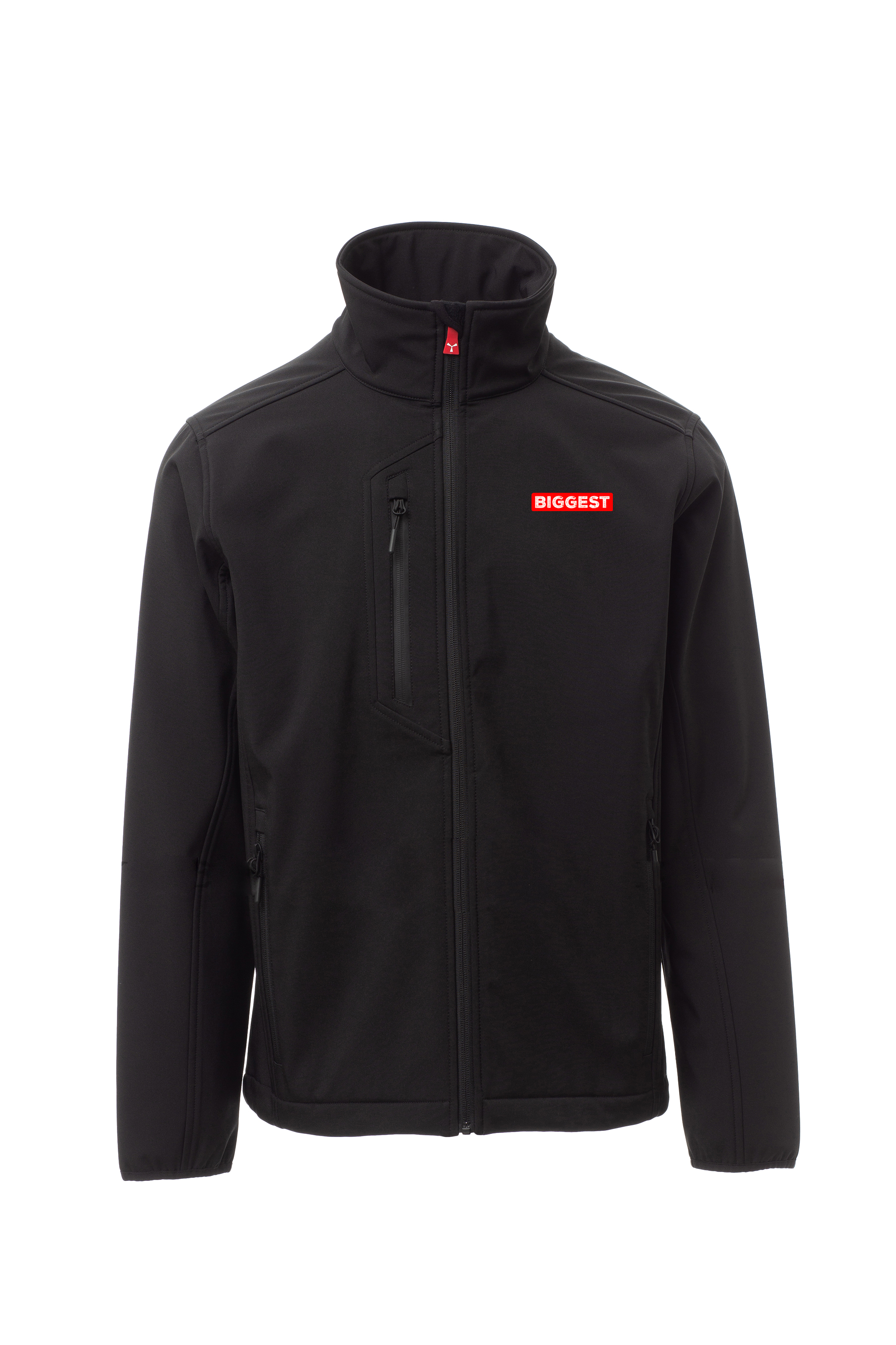 GALWAY bunda pánská softshell - černá - Biggest